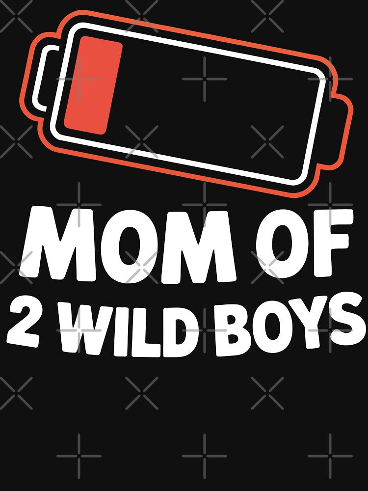 Mothers Day Mom Of 2 Wild Boys by tmerchtrends Unisex