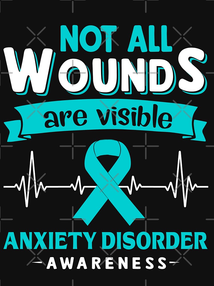 Anxiety Disorder Awareness Not All Wounds Are Visible by Victormoratalla