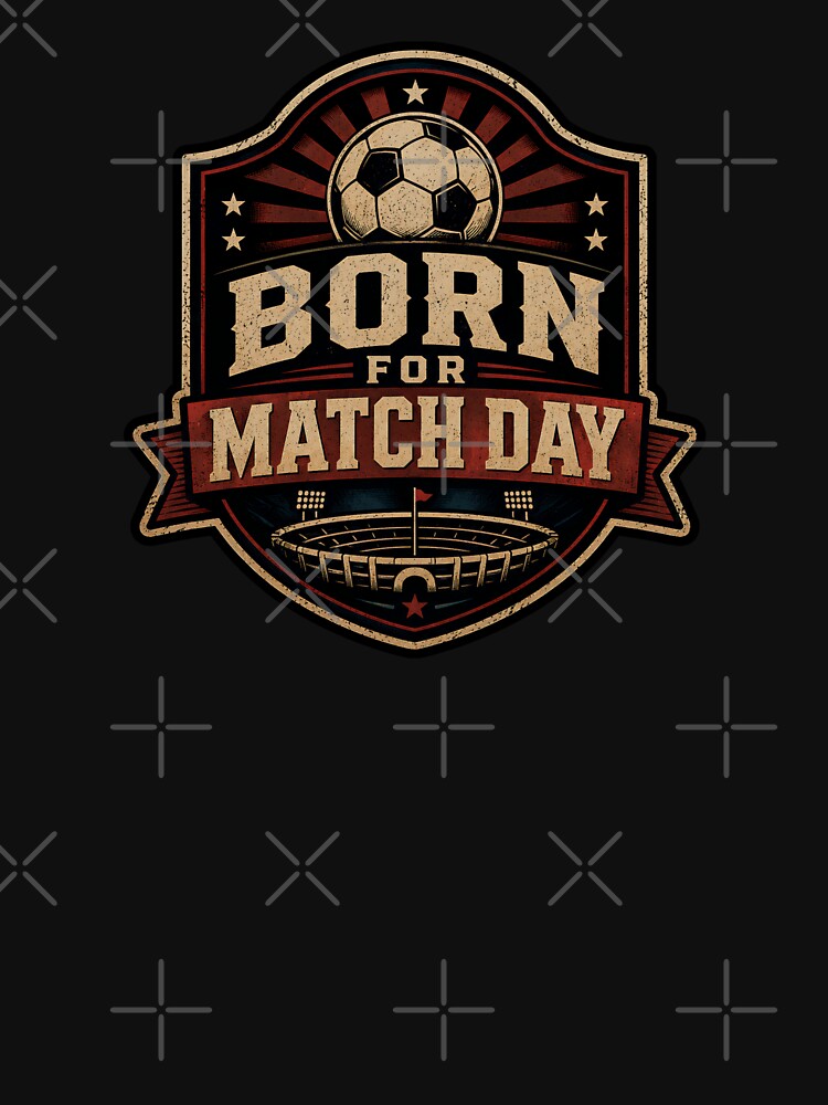 Soccer Football Season Born For Match Day by DemureArtsy