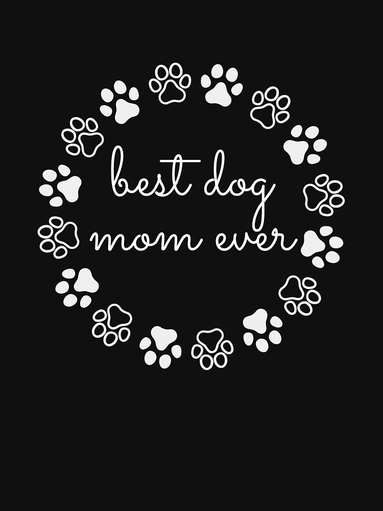Funny Dog Slogan, Perfect Gift for Dog Mom by famington