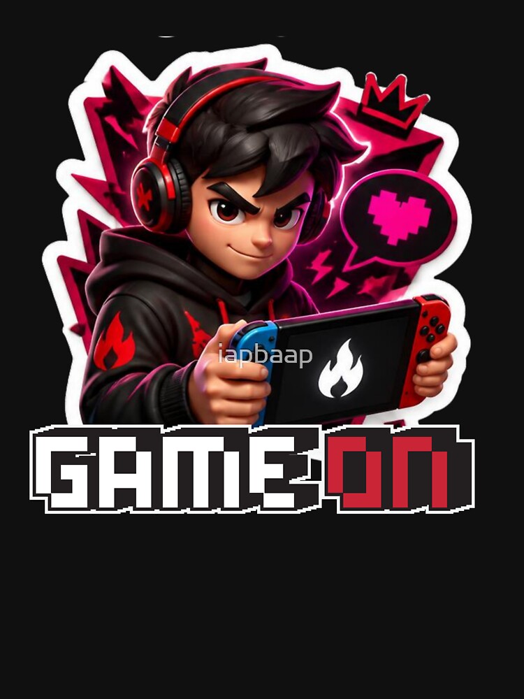 Game On  - Gamer Shirt by iapbaap