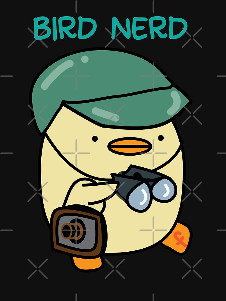 Bird nerd by fluffyfamcraft