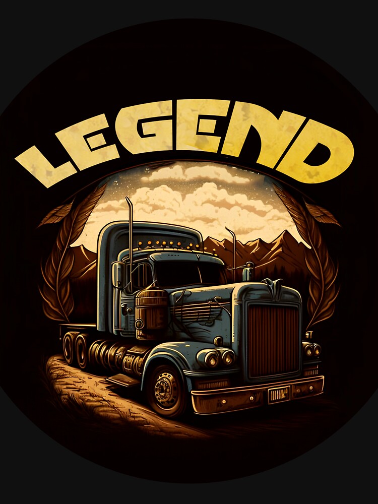 DAD TRUCKER LEGEND by fadstudio
