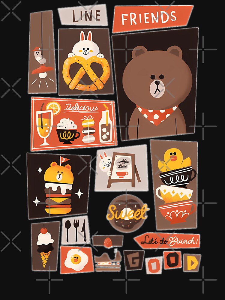 Whimsical Cartoon Brunch Food by sanjeet prajapat