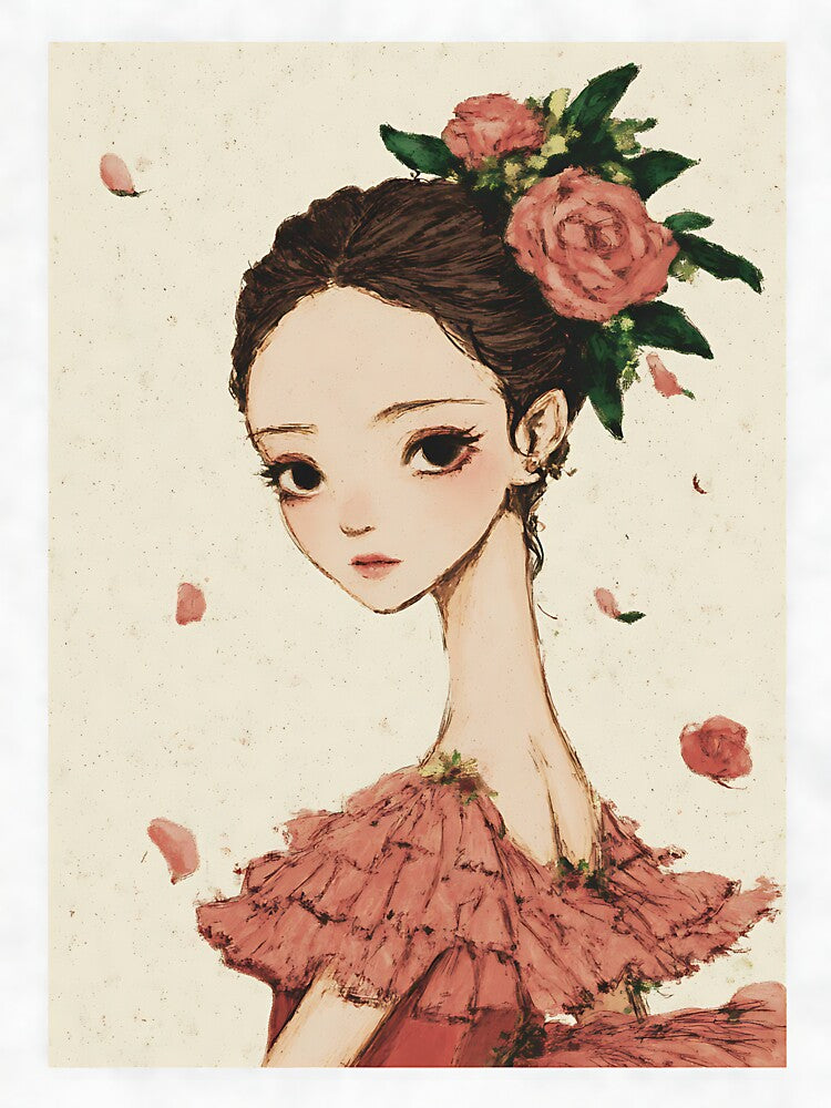 Feminine Coquette Girl by bapupa