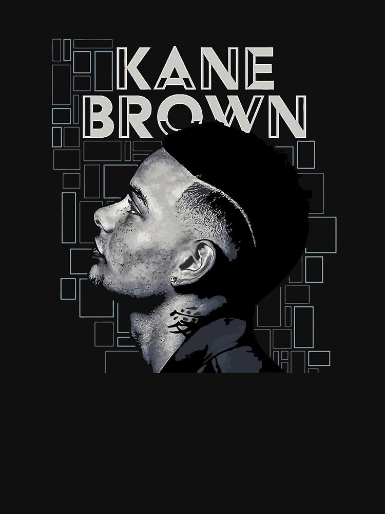 Kane Brown Portrait Modern Country Music Art by ftamwb