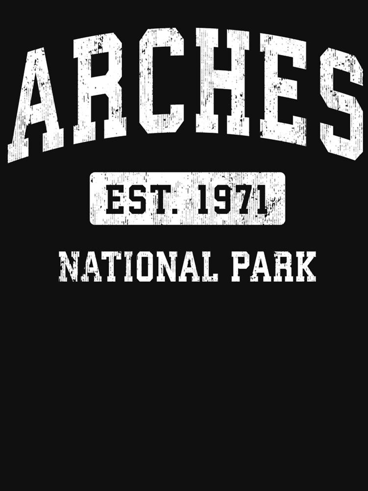 Arches Vintage National Park Sports by Nikolanek