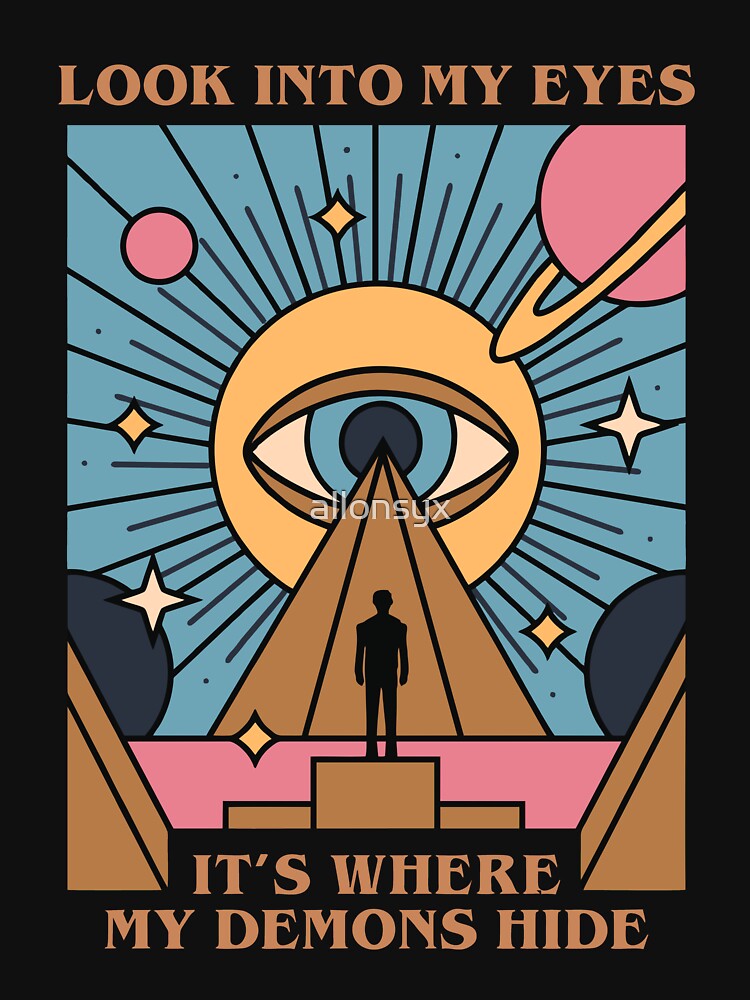 It's where my demons hide by allonsyx Unisex