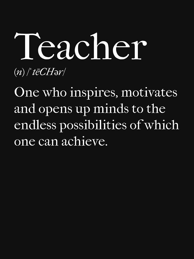 Teacher by YOLO fashion