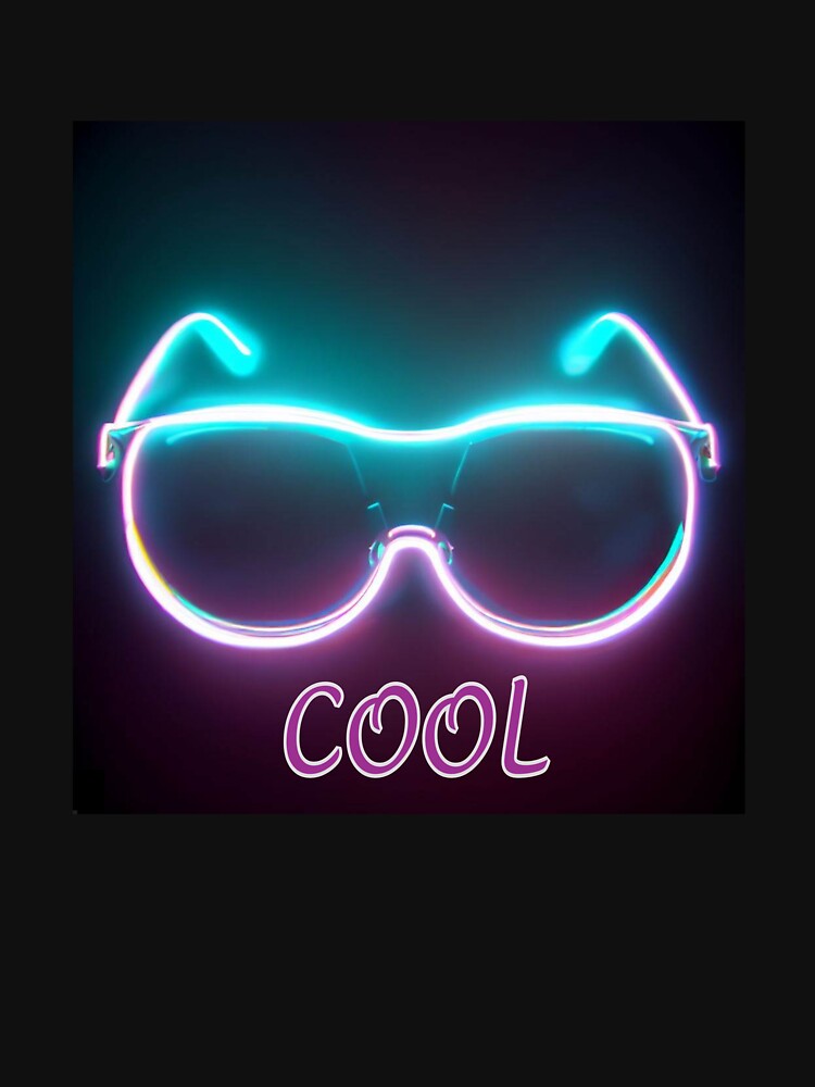 cool neon glasses by DrmartDesigns