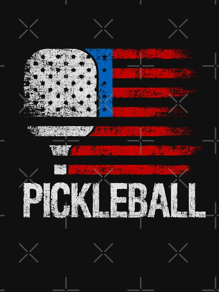 Pickleball American Flag Player Patriot by HumansStuck12