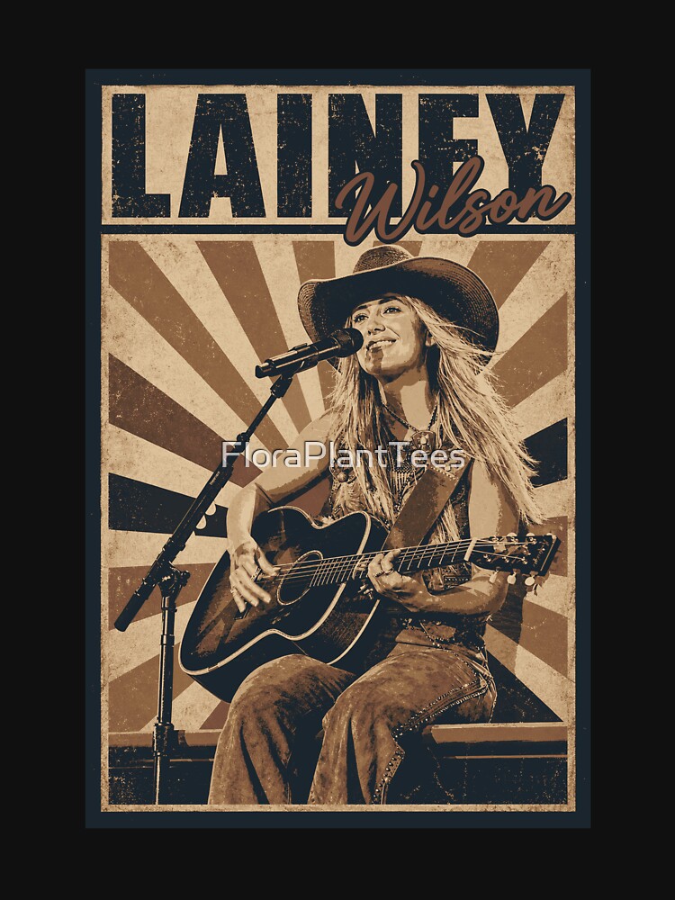 Lainey Wilson by FloraPlantTees