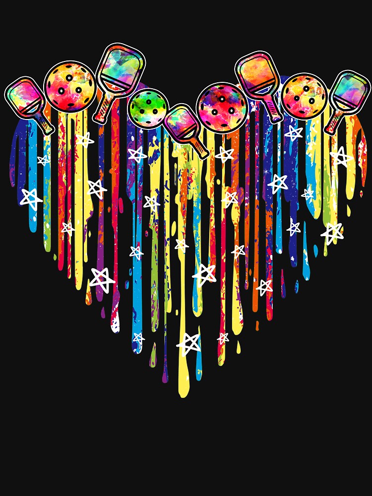 Pickleball - Watercolor Star by MignonBeauty