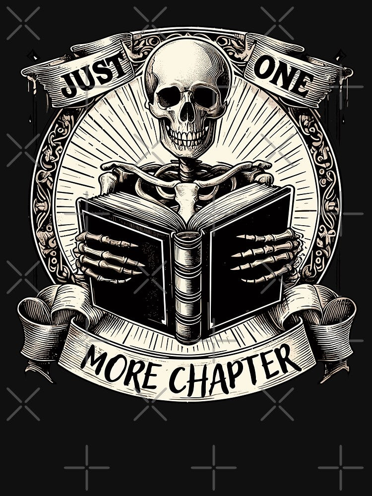 Vintage Just One More Chapter by TomFrontierArt
