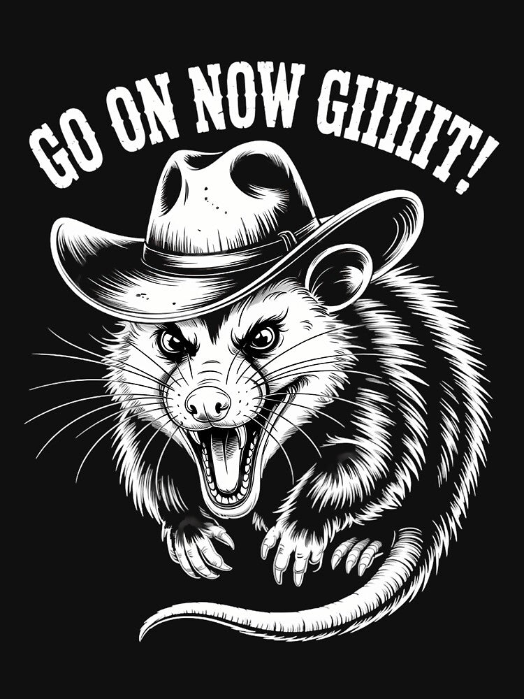 Cowboy Opossum Western Opossum meme by bongsentrang