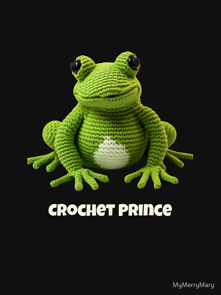 Crochet Prince – Cute Amigurumi Frog for Crochet Lovers by MyMerryMary