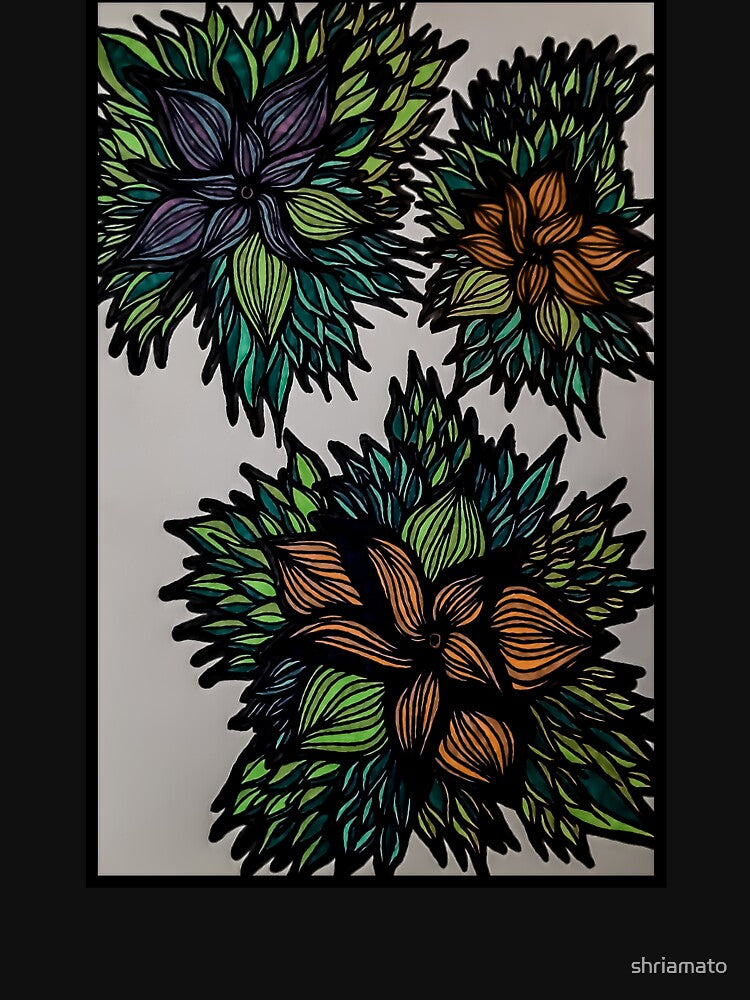 Hand Drawn Flowers by shriamato