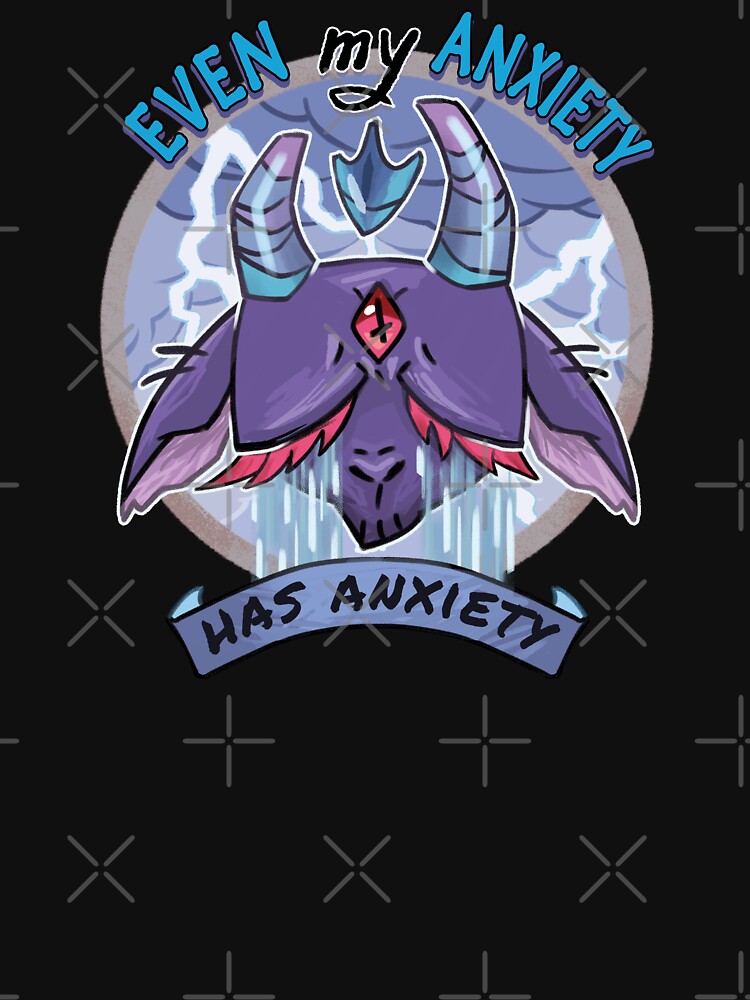 My Anxiety has Anxiety cartoon quote by StillWinter
