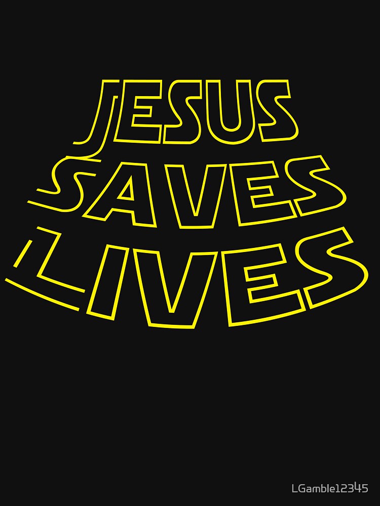 Awesome Jesus Saves Christian gift by LGamble12345