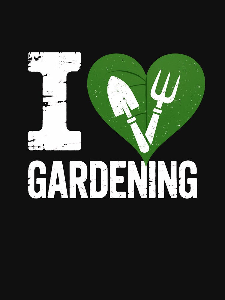 I Gardening Minimalist Grunge Garden Lover Plant Lover Design by Aquarius-club