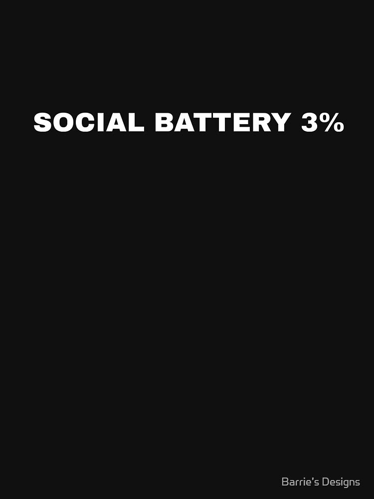 Social battery by Barrie’s Designs