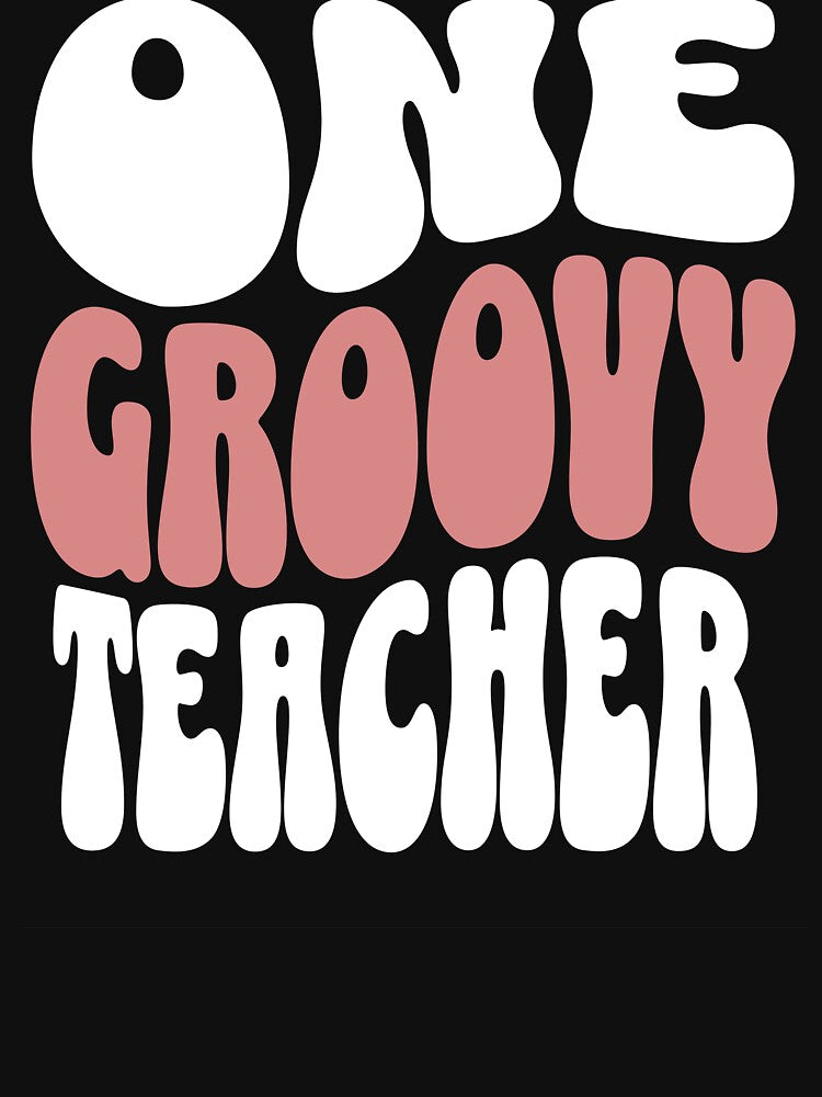 One Groovy Teacher - Perfect teacher gift by Zandalus