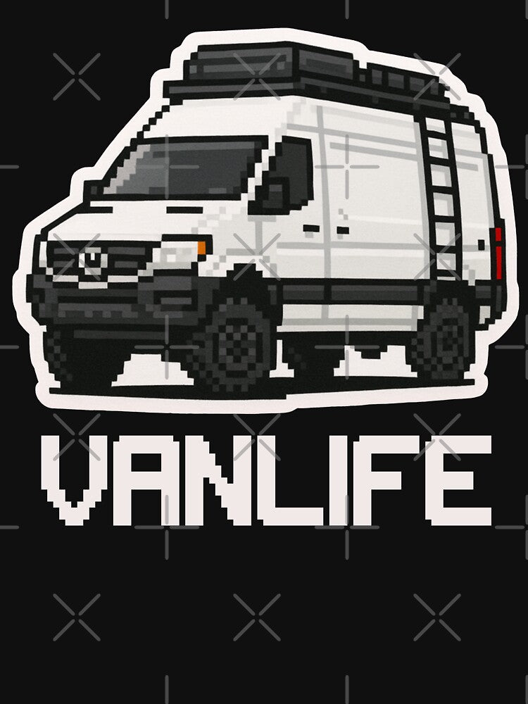 Mercedes sprinter vanlife 8bit by VANLIFE.