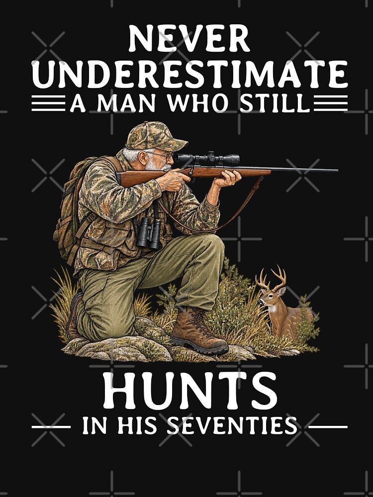 Never Underestimate an Old Man Who Still Hunts in His Seventies by LounisArt
