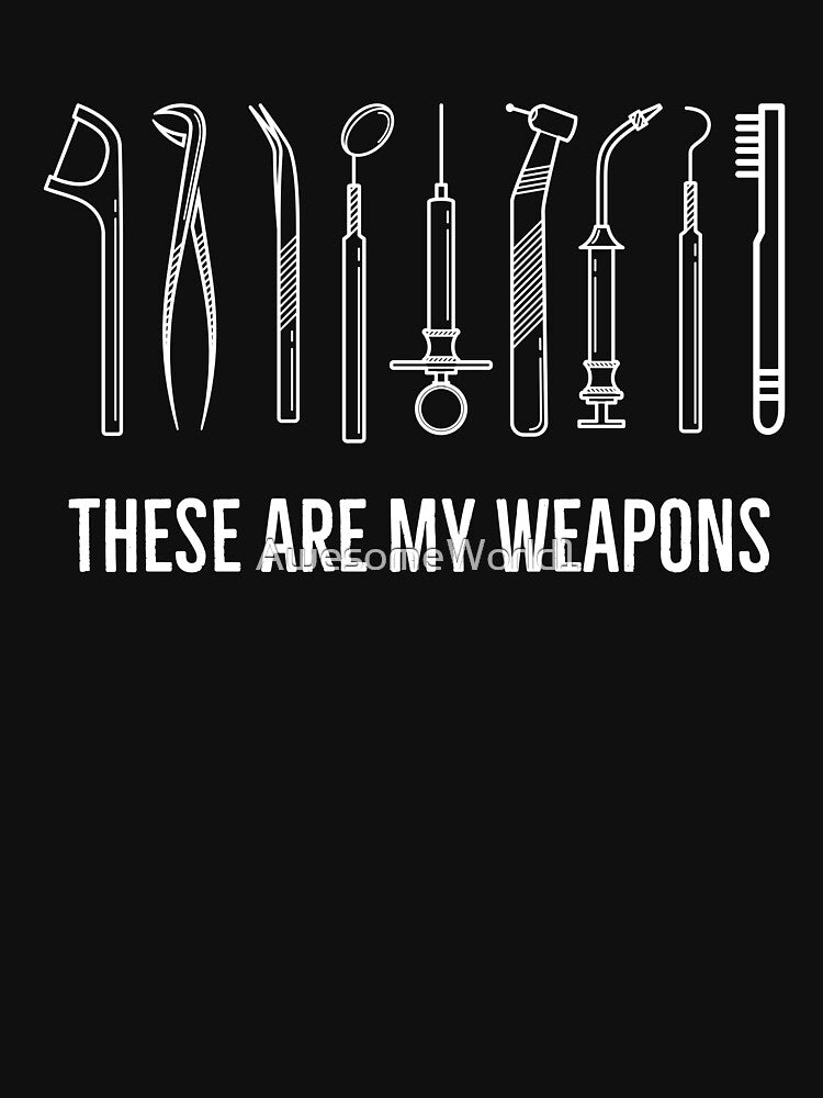 These Are My Weapons by AwesomeWorld1