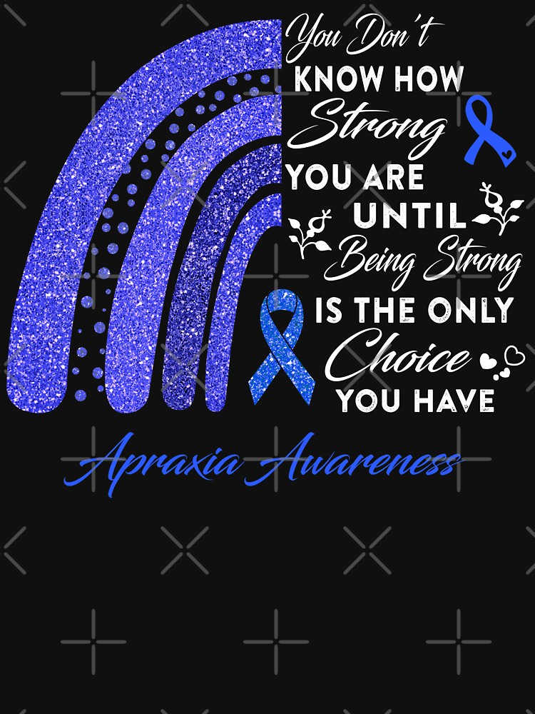 You Don't Know How Strong You Are Rainbow Apraxia Awareness by Gillosina
