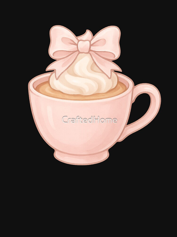Parisian Bow Latte by CraftedHome