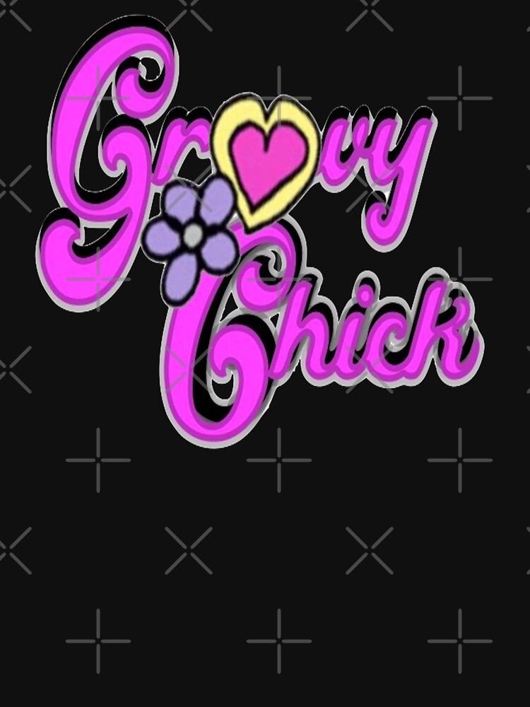 Groovy Chick Daisy & Heart by loveoceanair