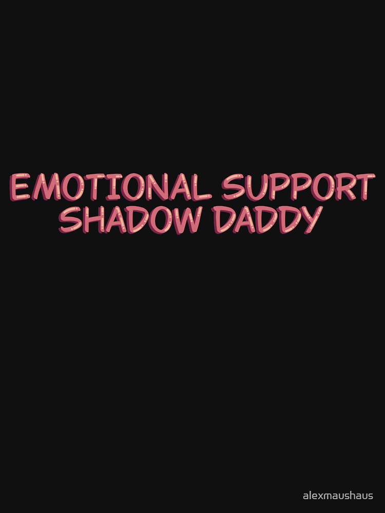 Emotional Support Shadow Daddy Pink Romantasy Reader Sticker by alexmaushaus