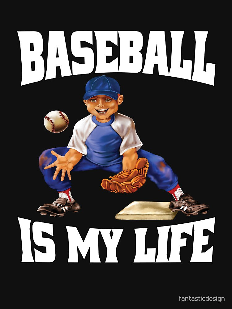 Baseball Player Sport Design Baseball Is My Life by fantasticdesign