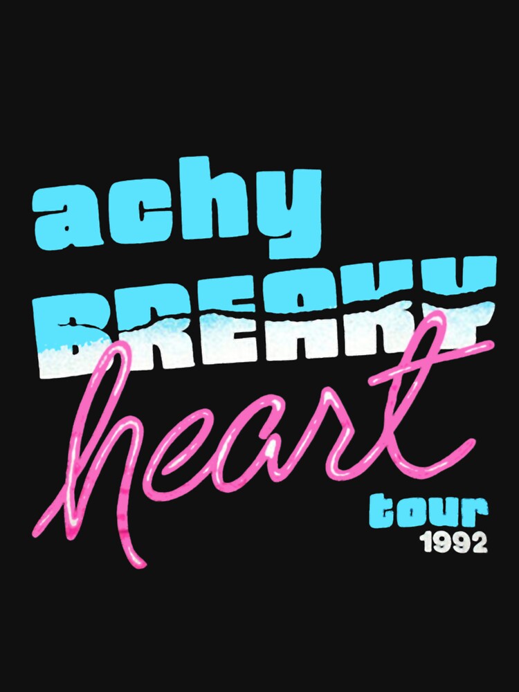 Achy Breaky Heart Tour 1992 Billy Ray Cyrus Retro Music Artwork by itaresapbou