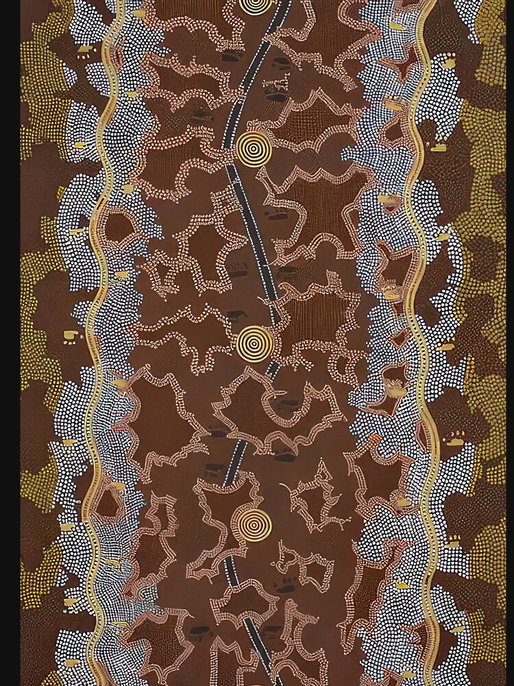 Possum dreaming at napperby - 1979 by NeonCanvasDream