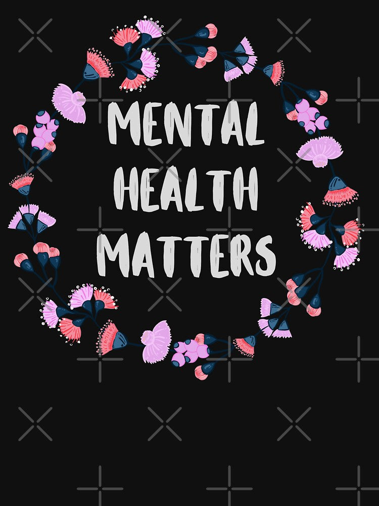 Mental Health Matters Flower by ILLYL Creatives