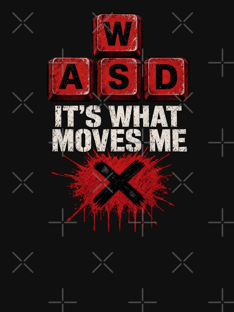 WASD It’s What Moves Me Gamer Graphic by TshirtsOnline-