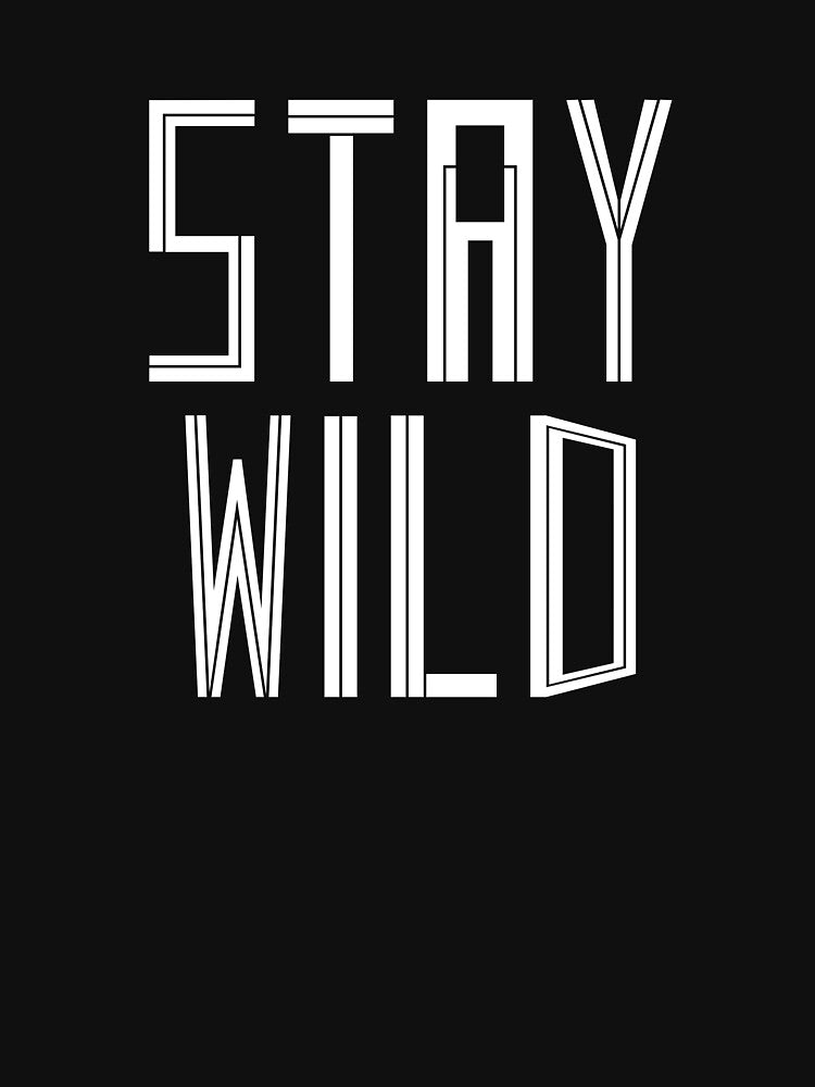 Stay Wild White by nimoxi