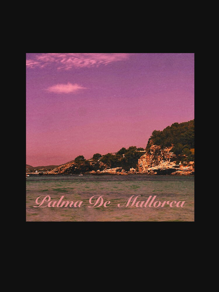 Retro Aesthetic Palma de Mallorca Ocean View by The Vibefy
