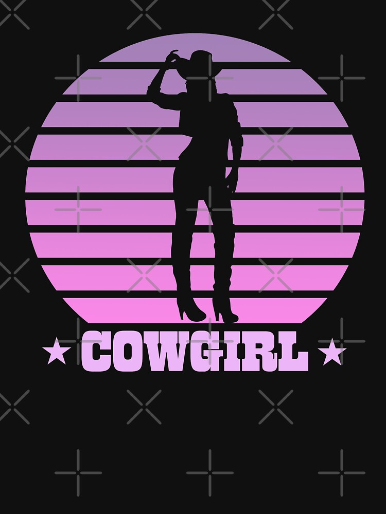 Funny Pink Cowgirl by timothybakerhi