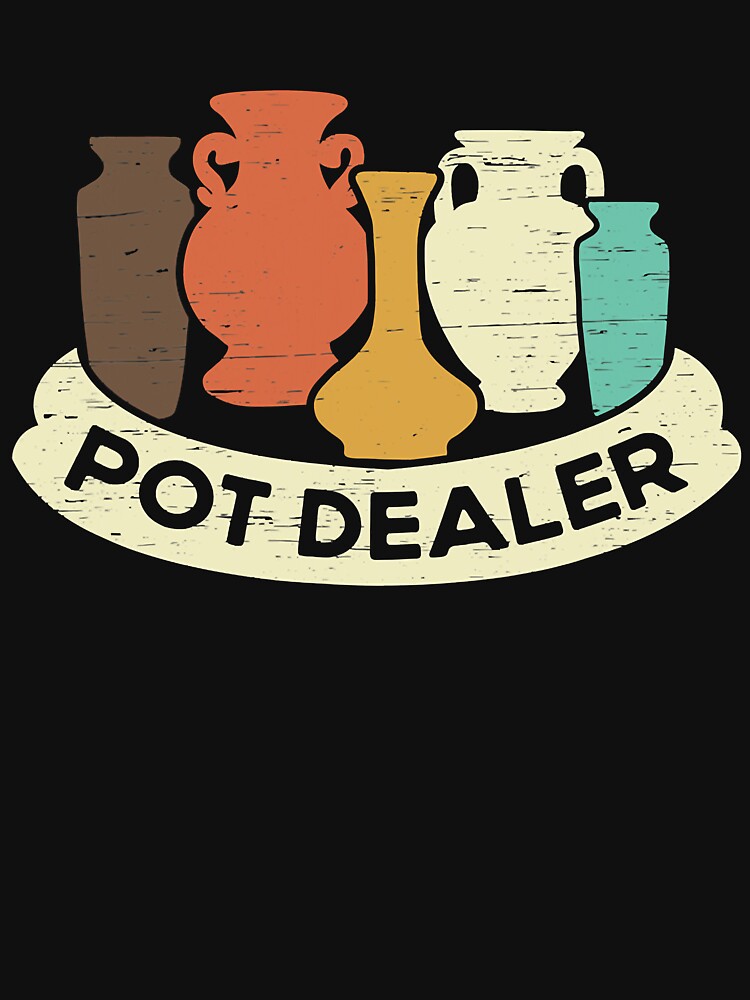 Pot Dealer Pottery Pot Kiln Clay Pottery by DNW-art