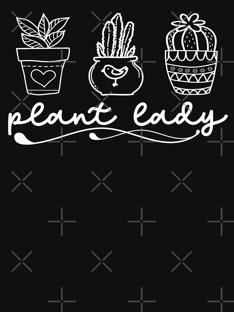 Plant Lady Crazy Plant Fun Gardener Gardening by SpookshowDesign