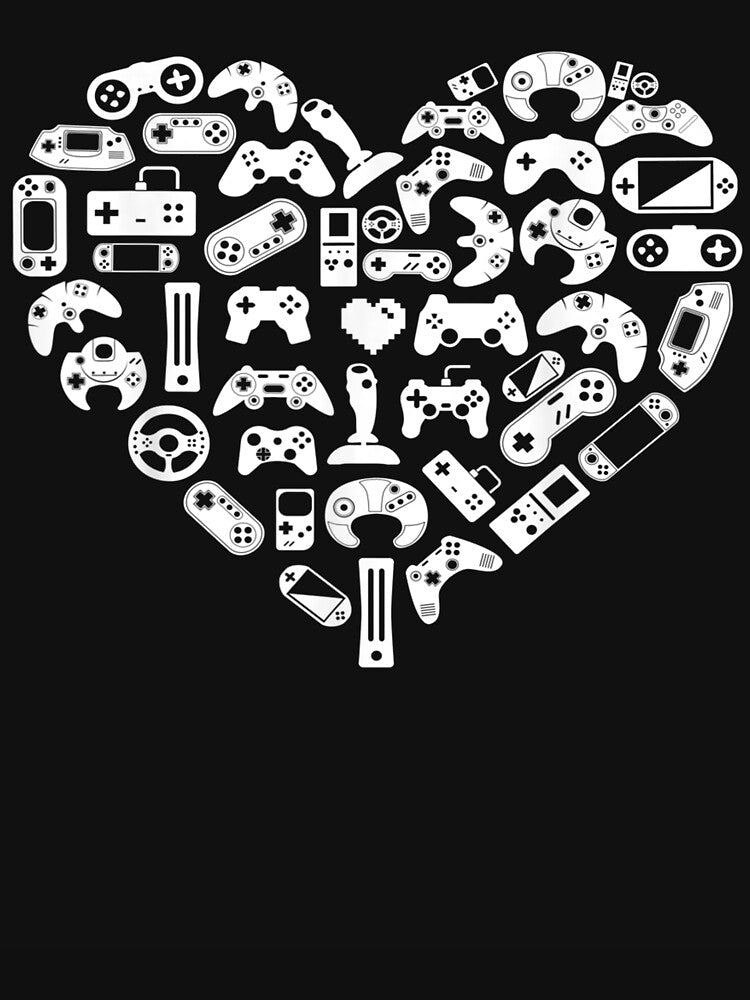 Game Heart Valentines Day Lover Men by OdonnellConrad