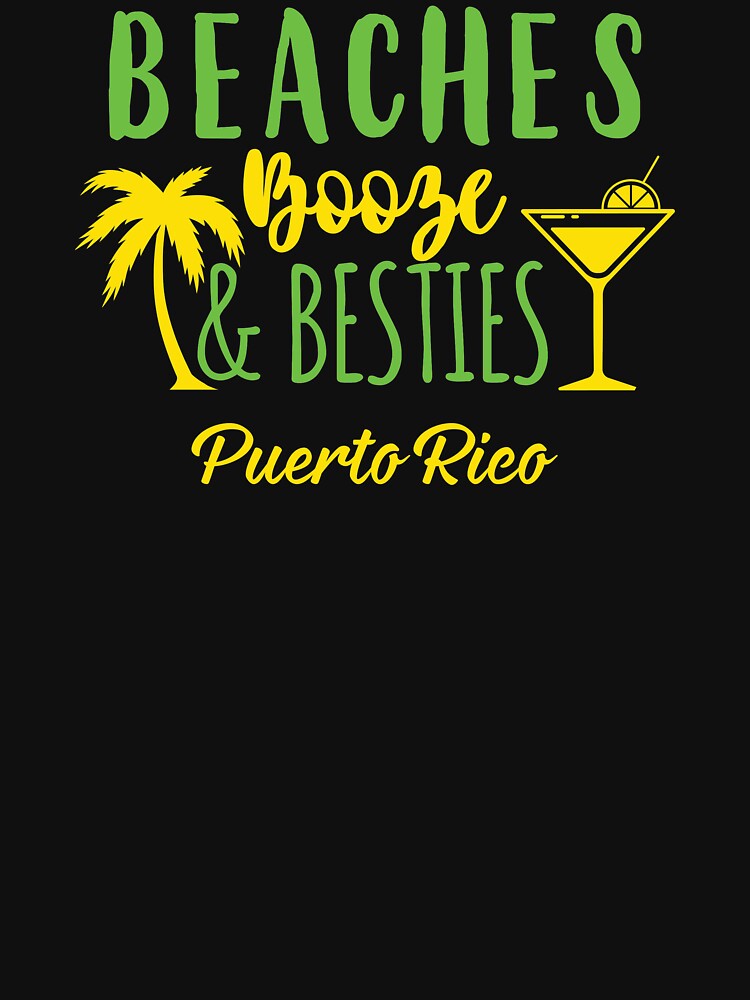 Beaches Besties Bachelorette Puerto Rico Girls Trip design by jakehughes2015