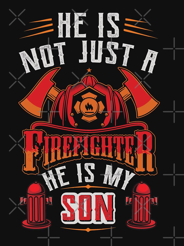 Firefighter Mom - Firefighter Dad by Trendy Valley