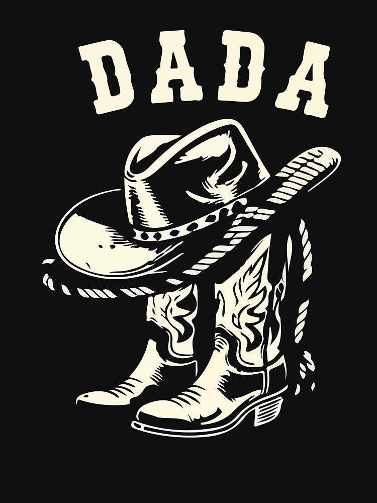 Rodeo Dada Western Cowboy Vintage Retro Rodeo Style by kiralynstration