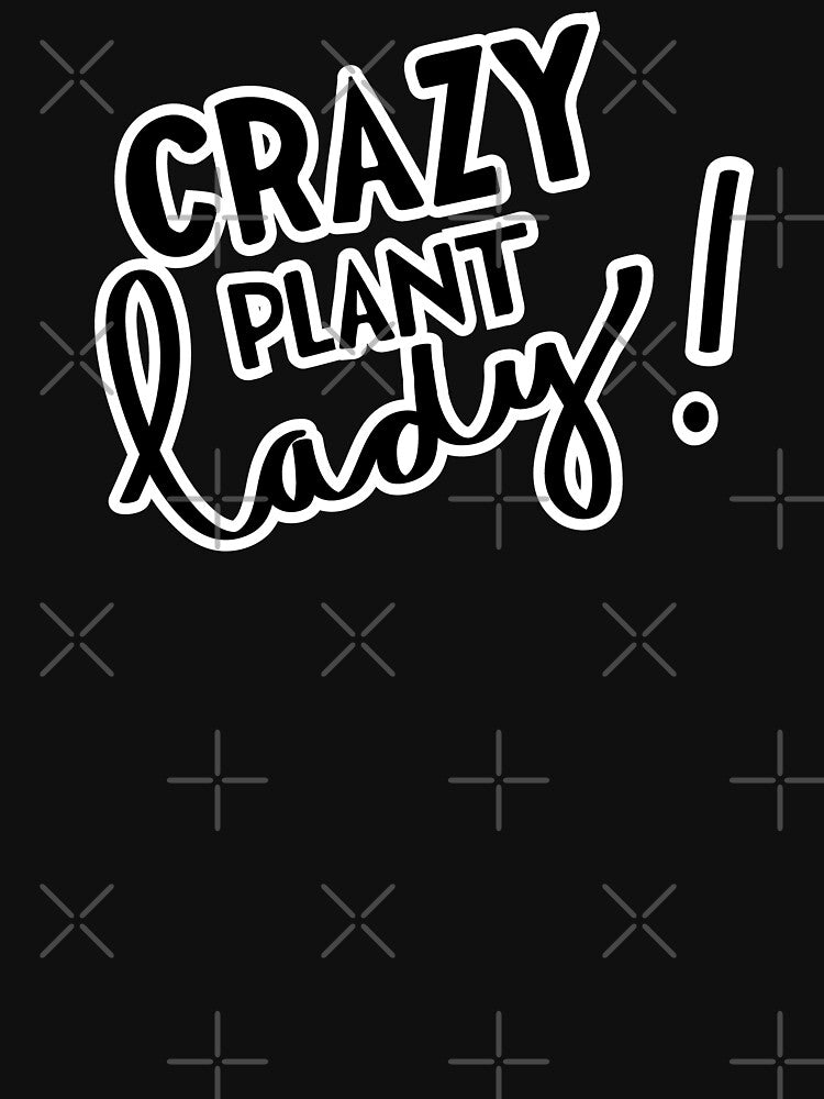 Crazy Plant Lady - Black and White Color Palette by Sketchbook Designs
