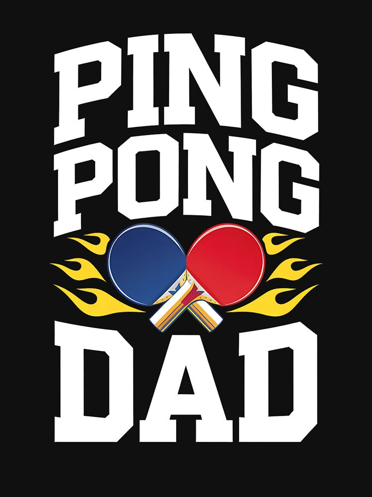 Ping Pong Dad Table Tennis Father’s Day Gift Pickleball by SlocifieShop