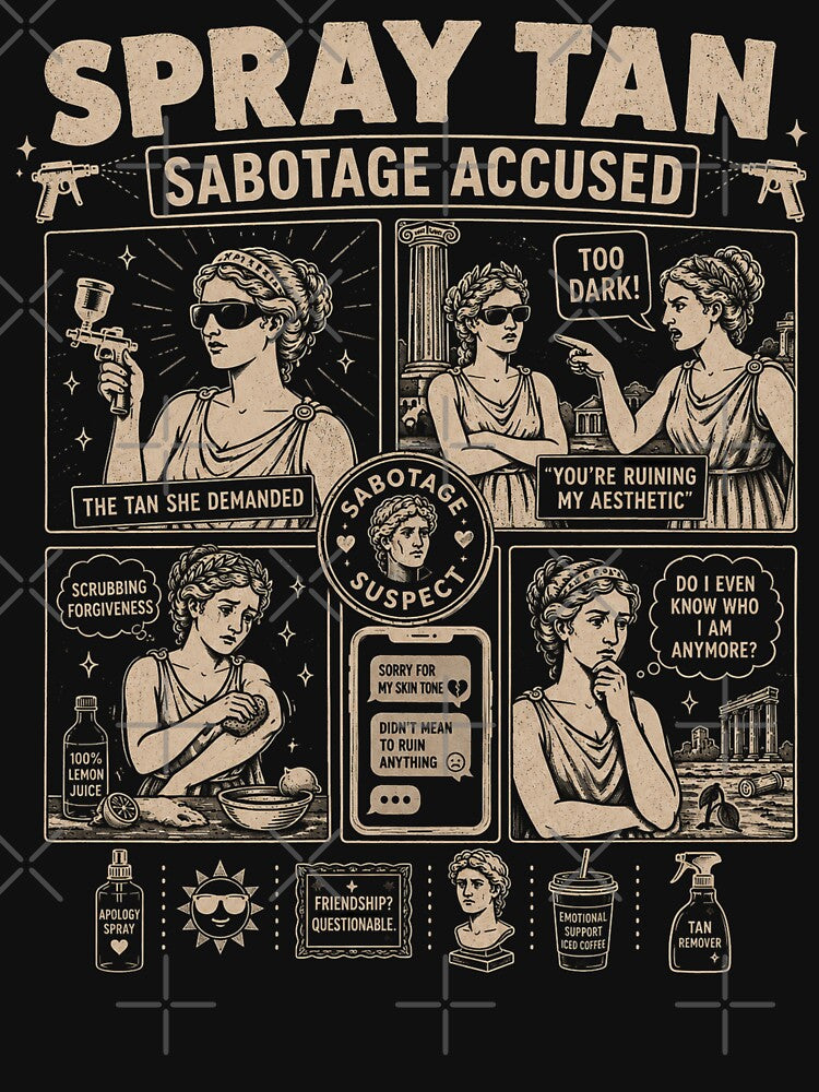 Spray tan sabotage by Peerless-Prime